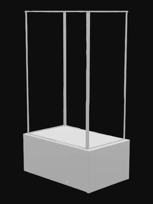 3D model for glass display
