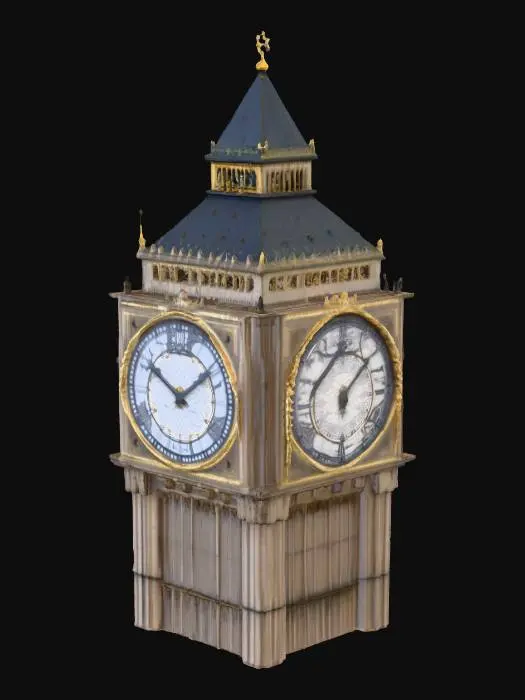 3D model for Big Ben CLOCK FACE 