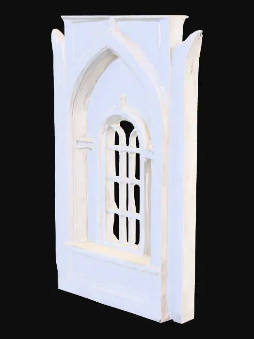 3D model for Walls with Windows 