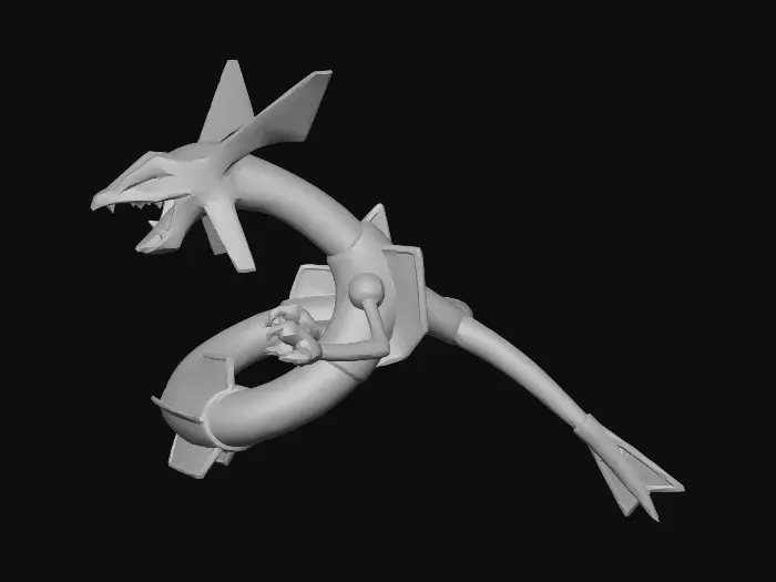 3D model for Rayquaza