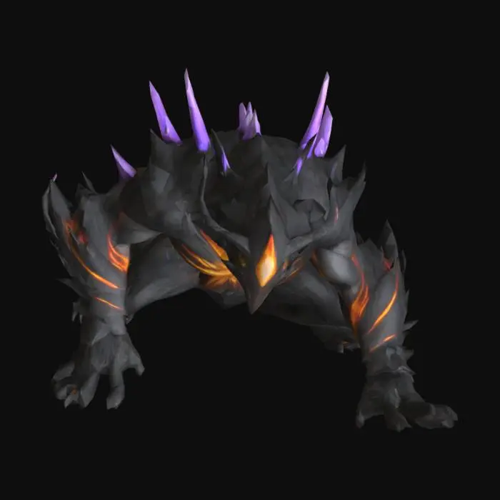 3D model for Infernal Guardian