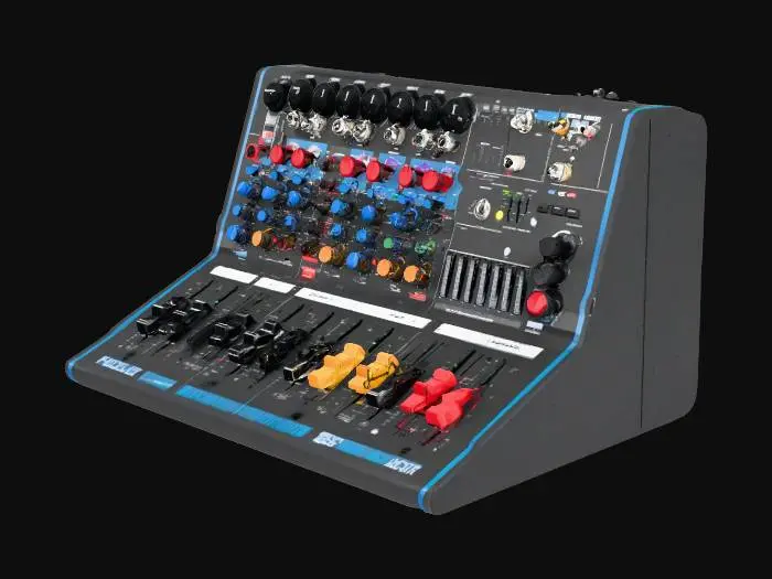 3D model for Audio Mixer Console
