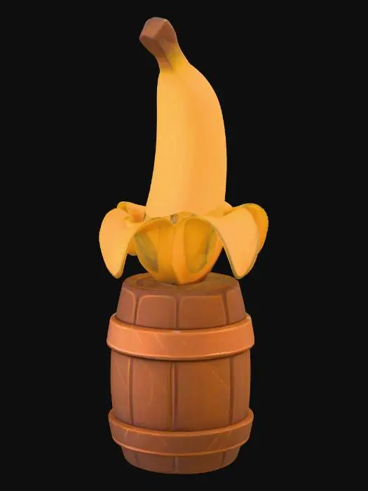 3D model for Banana Tower