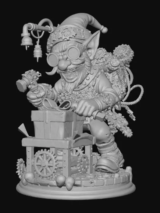3D model for Steampunk Tinkerer, #Christmas2025#