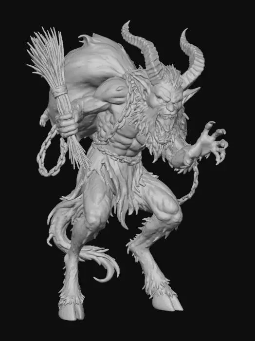 3D model for Krampus Unleashed, #Christmas2025#