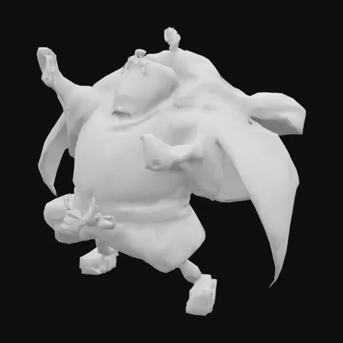 3D model for Jinbe model