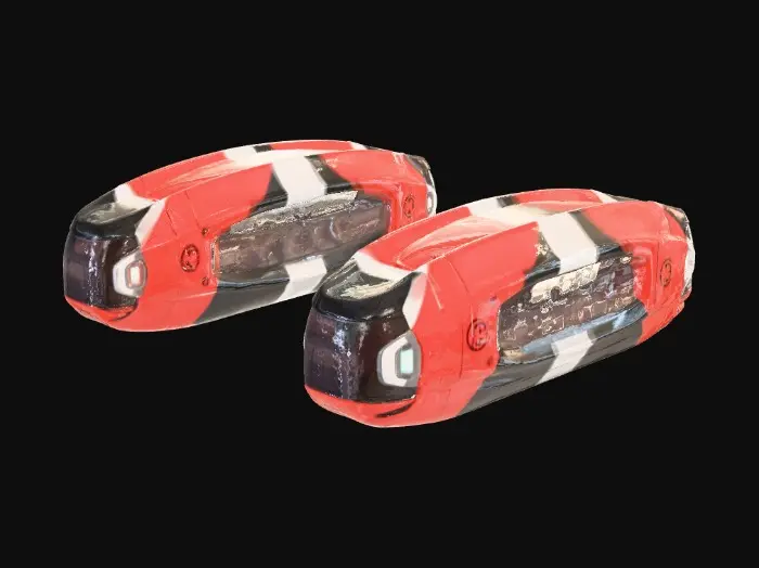 3D model for Futuristic Rail Pods