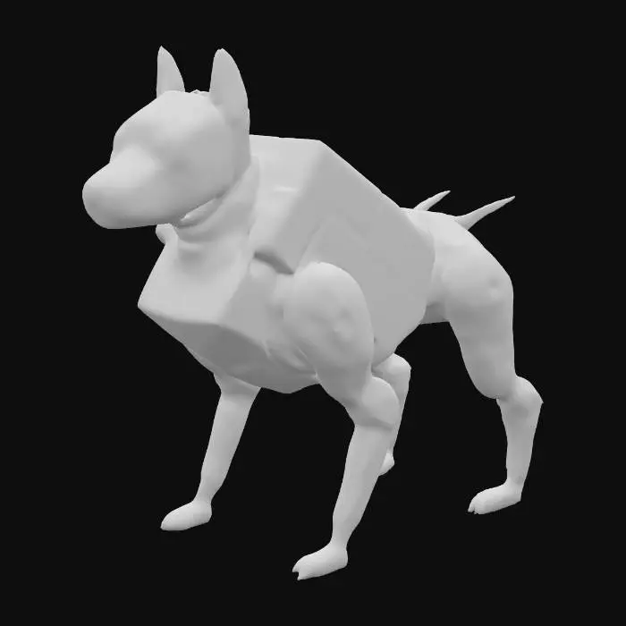 3D model for backdoor, #PBR#