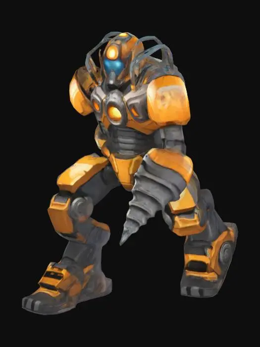 3D model for Drillbot Defender