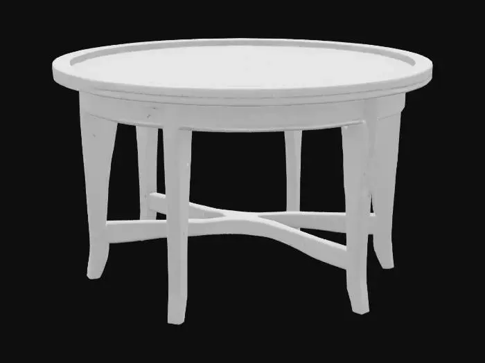 3D model for japanese teak table