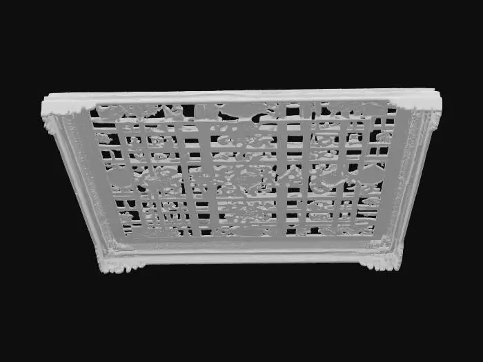 3D model for Japanese teak ceiling 