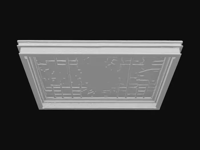 3D model for Japanese teak ceiling 