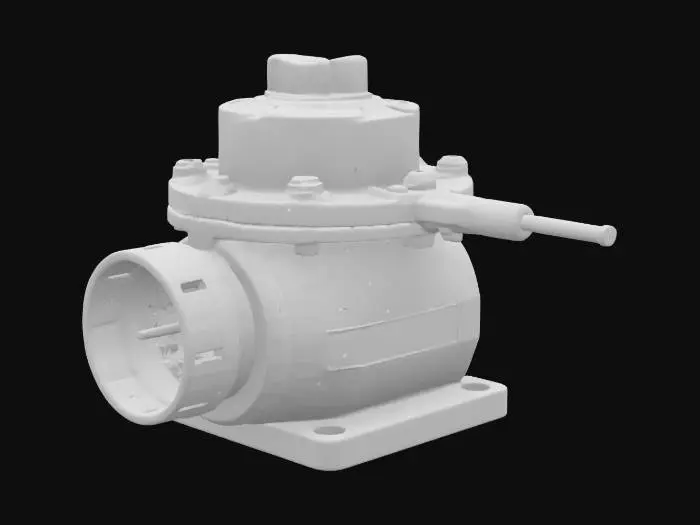 3D model for Turbo Valve Component