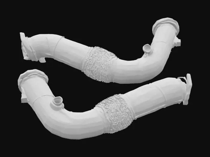 3D model for Exhaust Pipes