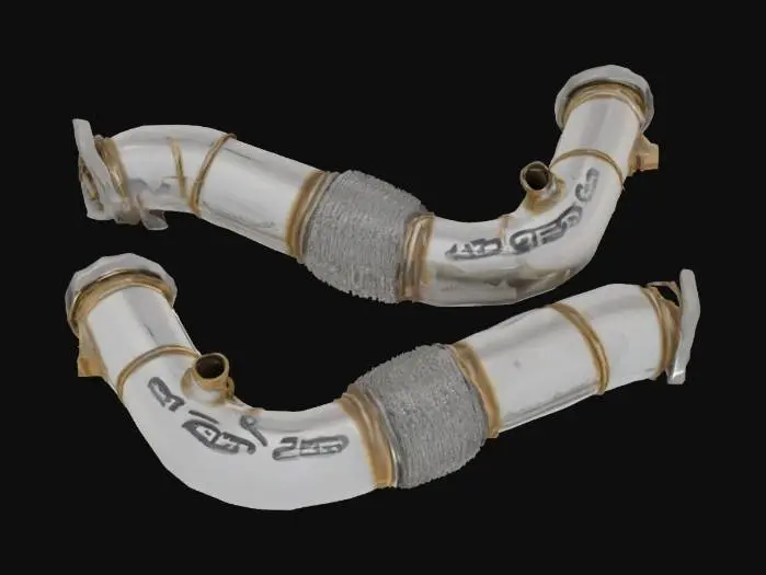 3D model for Exhaust Pipes