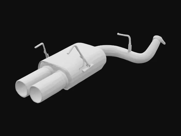3D model for Stainless Steel Exhaust System