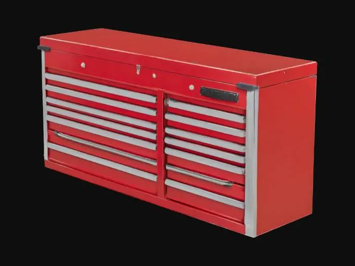 3D model for Red Tool Chest