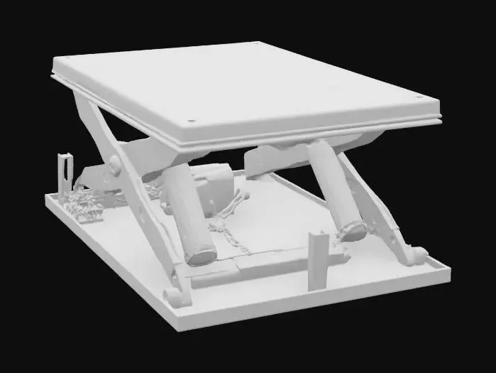 3D model for Hydraulic Lift Table