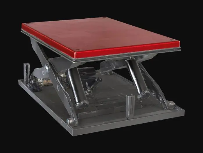 3D model for Hydraulic Lift Table