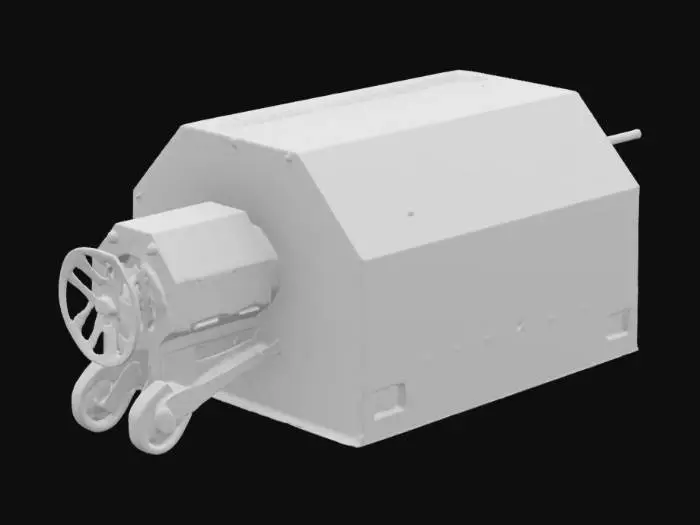 3D model for Dynomachine Red 3000