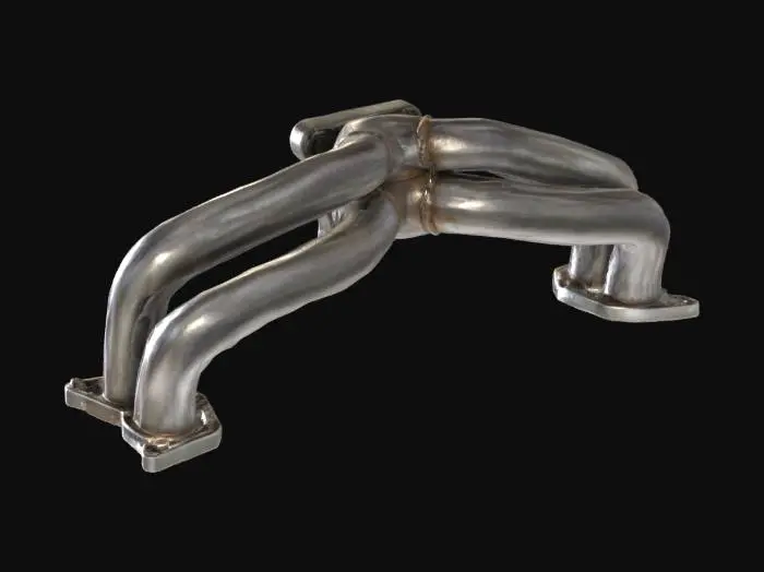 3D model for STI equal length exhaust headers