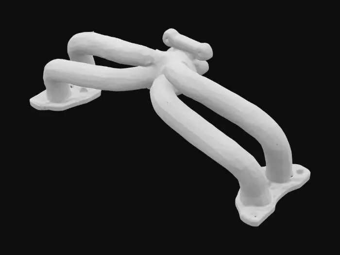 3D model for STI equal length exhaust headers