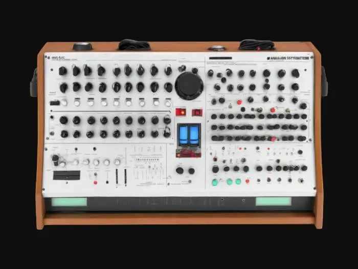3D model for analog modular synthesizer system