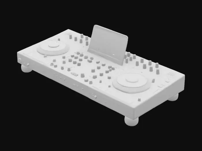 3D model for DJ Controller Setup