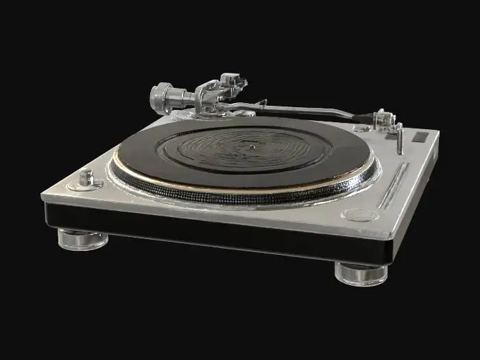 3D model for Turntable Elegance