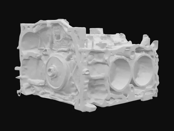 3D model for Subaru Engine EJ25 Block Structure