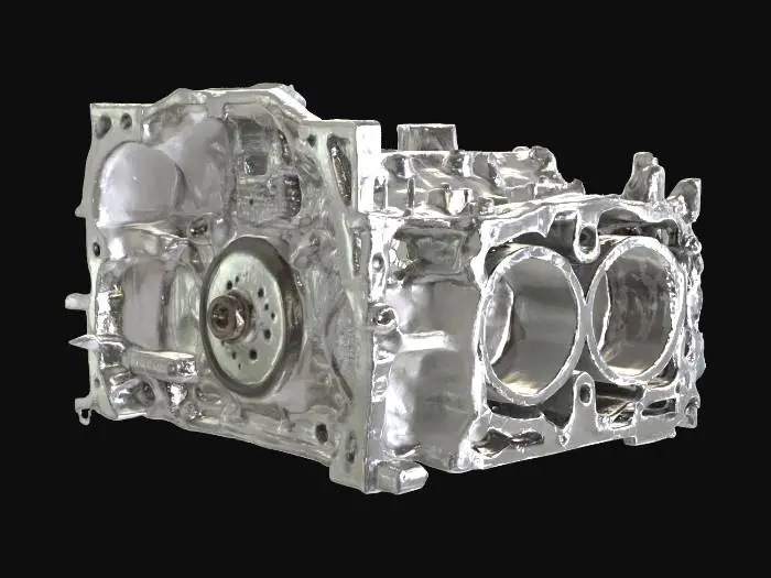 3D model for Subaru Engine EJ25 Block Structure