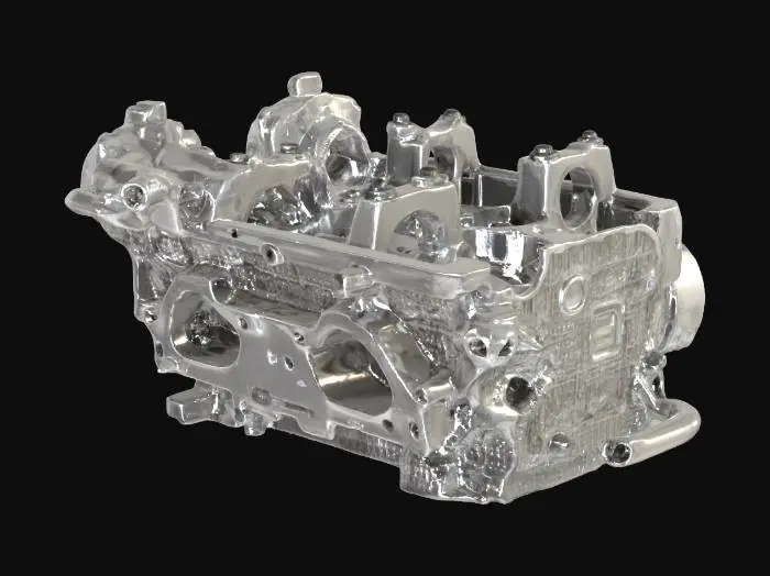 3D model for Subaru EJ25 Engine Cylinder Head