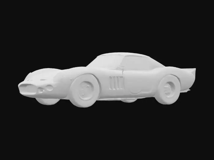 3D model for ferrari 250 gto lemans race car