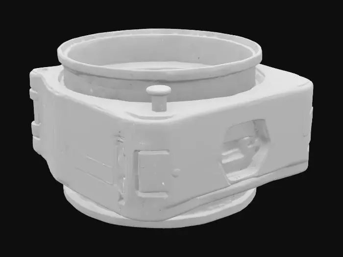 3D model for Vibrant Performance V-Band Clamp