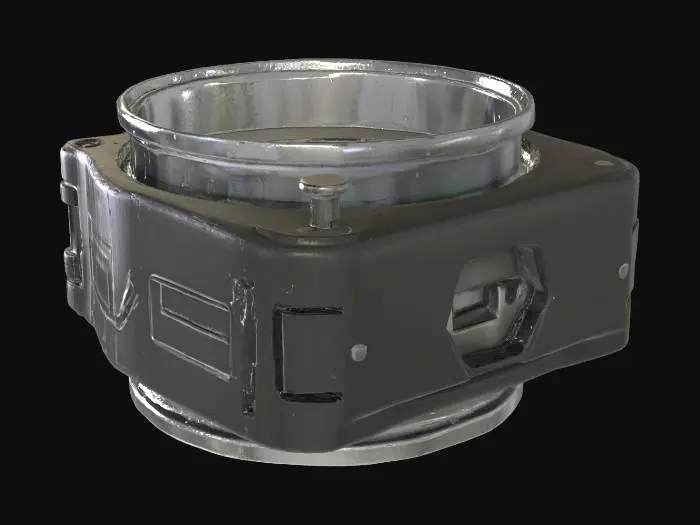 3D model for Vibrant Performance V-Band Clamp