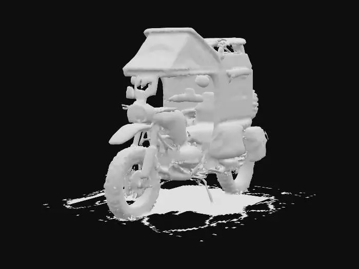 3D model for Adventure Camper Bike