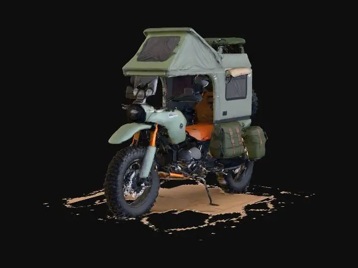 3D model for Adventure Camper Bike