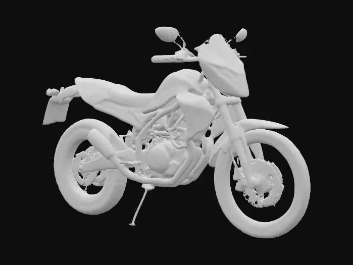 3D model for Ducati enduro motorcycle