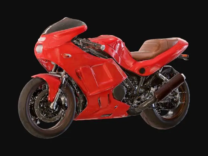 3D model for Red Racer