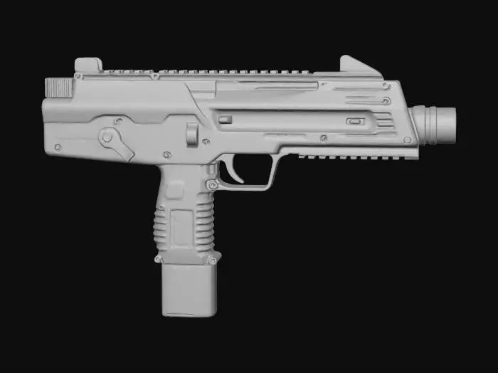 3D model for Tactical Sidearm