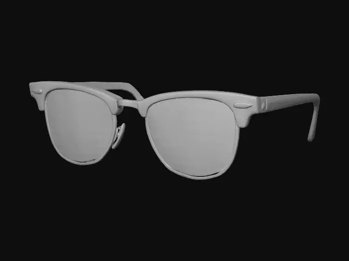 3D model for Clubmaster Shades