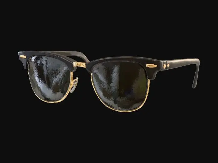 3D model for Clubmaster Shades