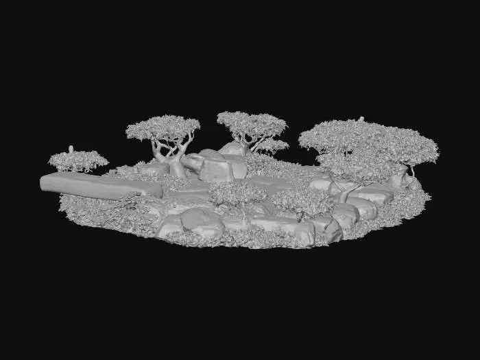 3D model for Tranquil Garden Oasis