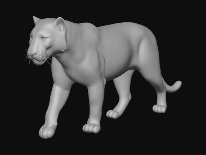 3D model for Panther Stroll