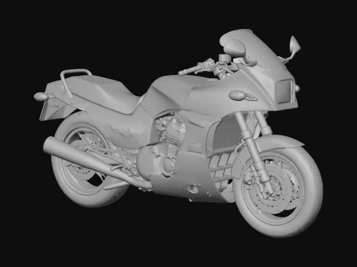 3D model for Kawasaki Classic Ninja