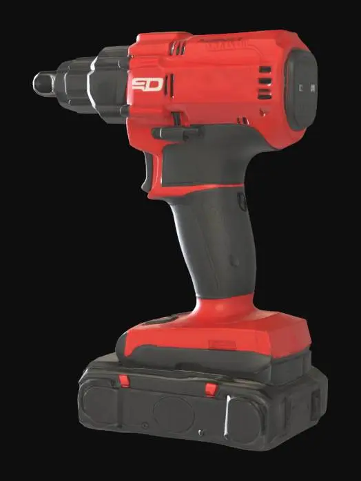 3D model for Cordless Impact Driver
