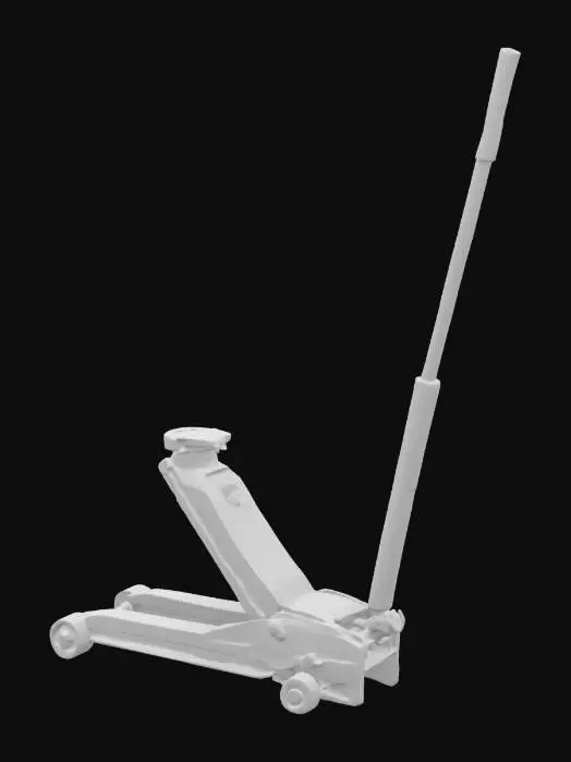 3D model for Red Floor Jack