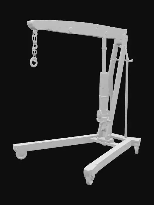 3D model for Red Engine Hoist