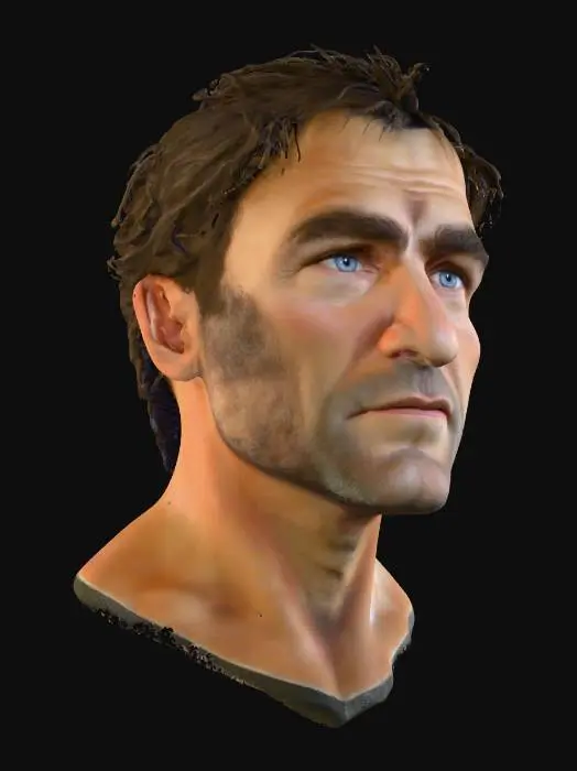 3D model for super high definition bust of a Liev Schreiber