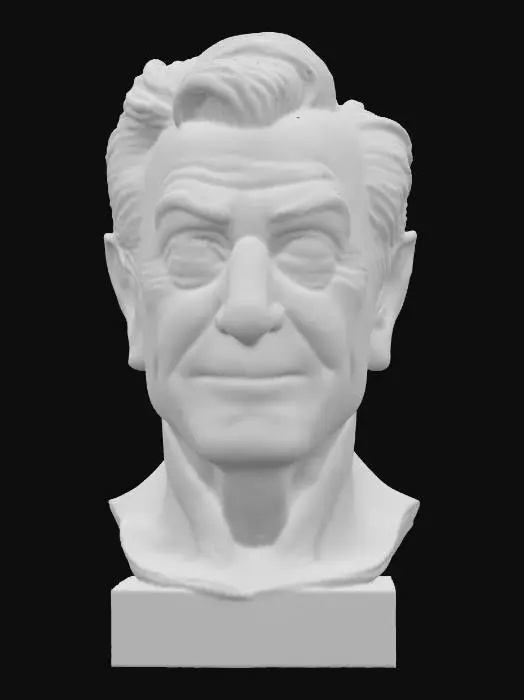 3D model for super high definition hyper realism bust of Robert De Niro